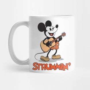 Smiling & Strummin' Mickey Mug